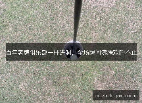 百年老牌俱乐部一杆进洞，全场瞬间沸腾欢呼不止